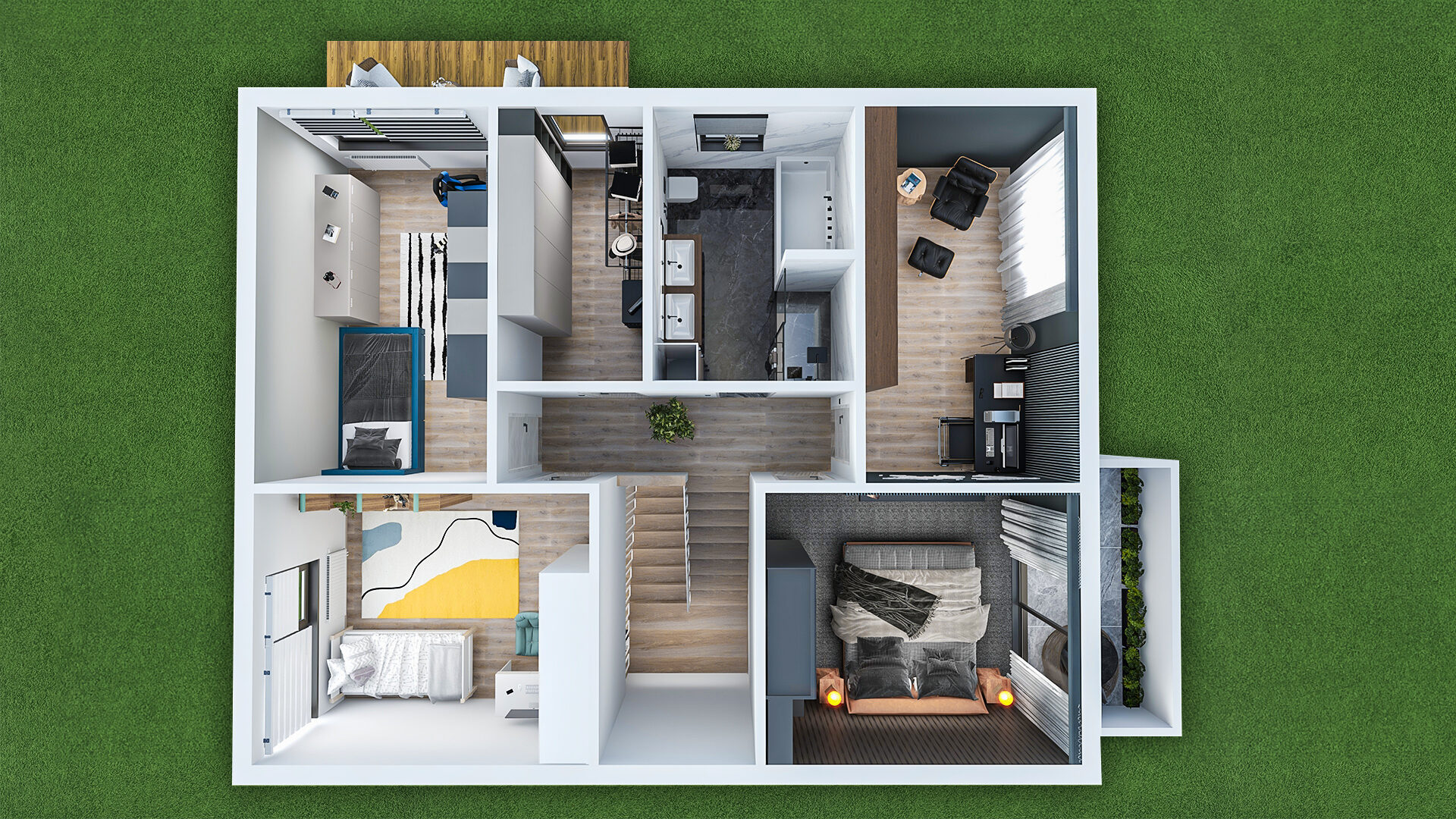 DUM_2_BYT_B_2np_3D_planek