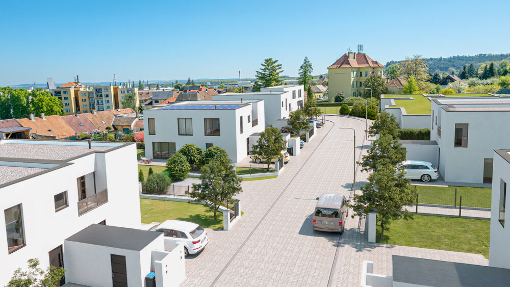 Developerský projekt | bydlení ve dvoře